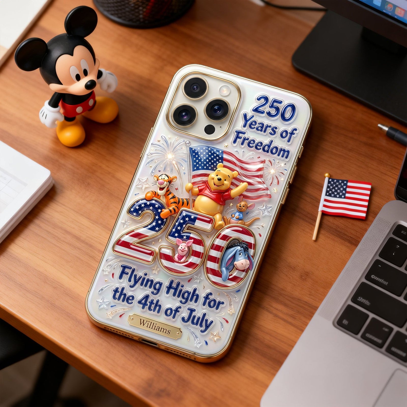 Celebrate USA’s 250th Phone Case - Personalized Gifts For Patriots 04PALU230226