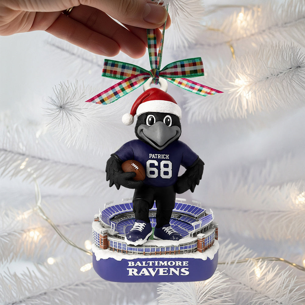 Stadium Spirit Christmas Ornament Personalized Gifts For Football Lovers 02HUDT180925