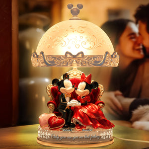 Romantic Couple Acrylic Light Box - Personalized Gifts For Couples 03PAQN131125