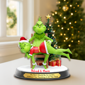 Naughty Couple Acrylic Plaque - Personalized Gifts For Couple Plaque 01NAMG160925