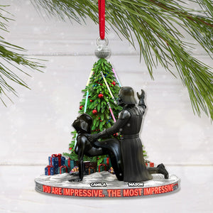 Dark Humor Couple Ornament, Personalized Gifts For Couple 04qhmg011025