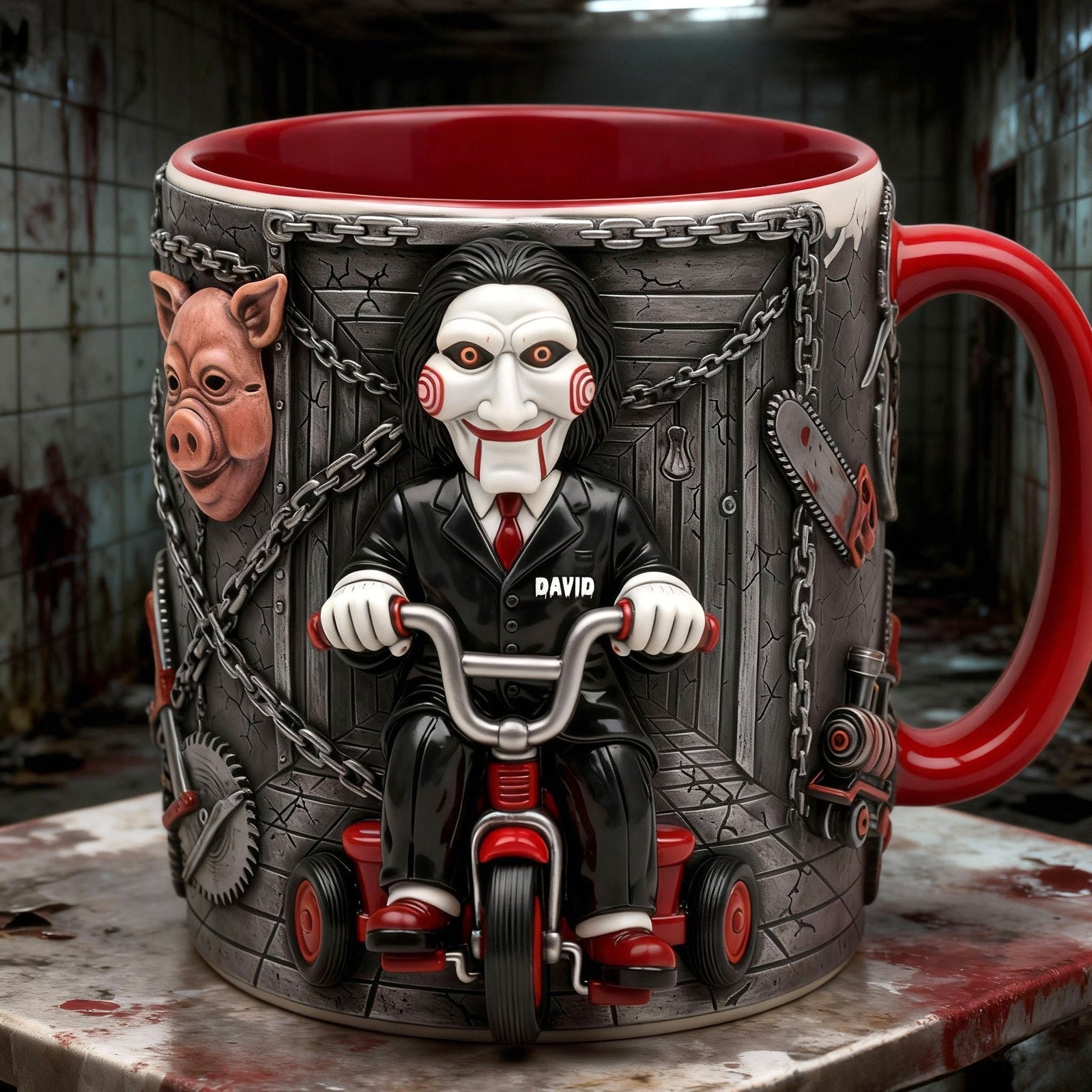 Creepy Accent Mug - Personalized Gifts For Horror Fans 03NATN150126
