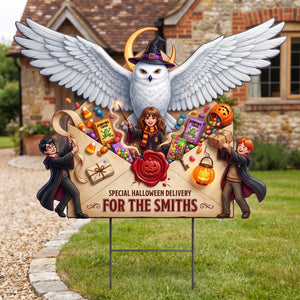Whimsical Fantasy Yard Sign - Personalized Halloween Gifts 06halu070826
