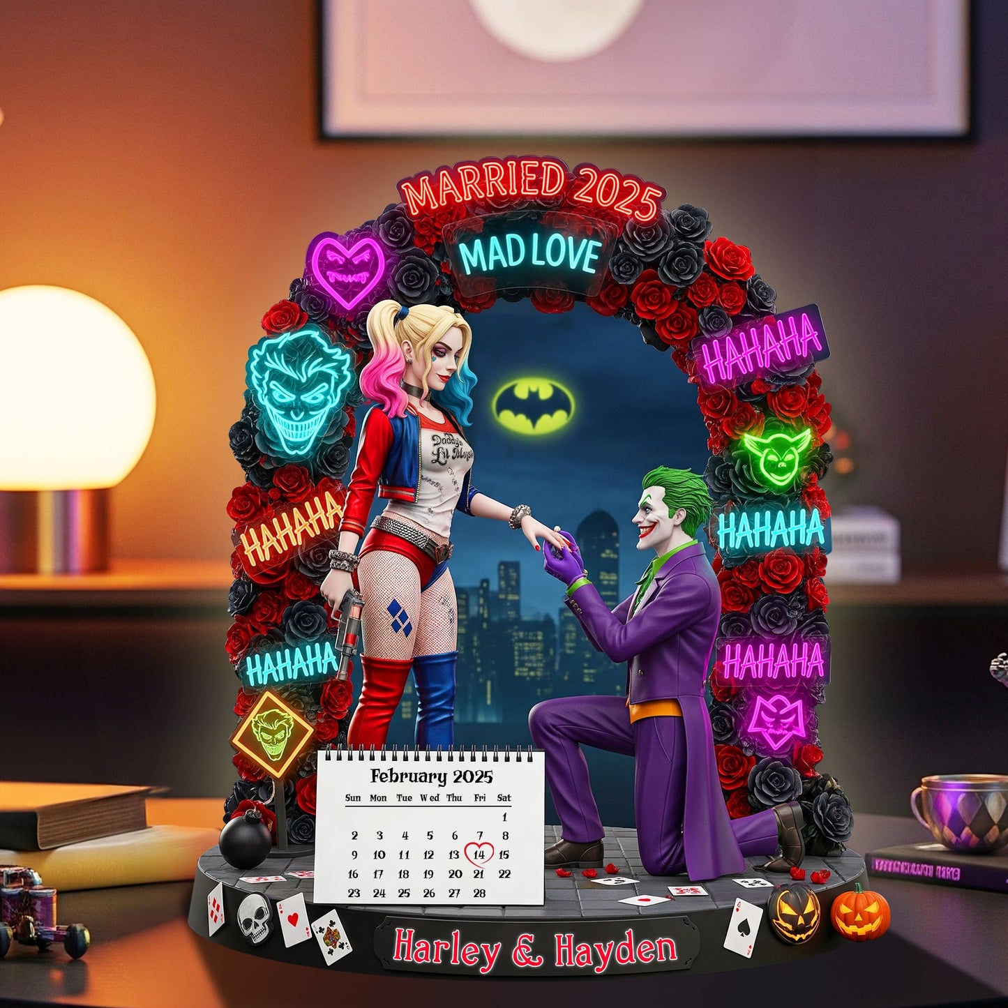 Dark Love Proposal Couple Acrylic Plaque - Personalized Gifts For Couple 07HYLU140825