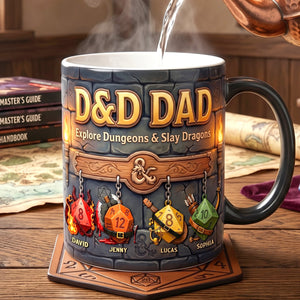 Epic Dad Magic Coffee Mug - Personalized Gifts For Dad 04NATN290426