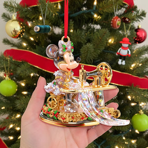 Gemstones Sewing Christmas Ornament Personalized Gifts For Sewing Lovers 02TGMG030925