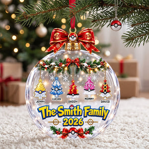 Family Tree Ornament - Personalized Christmas Gifts 03OHTN070926