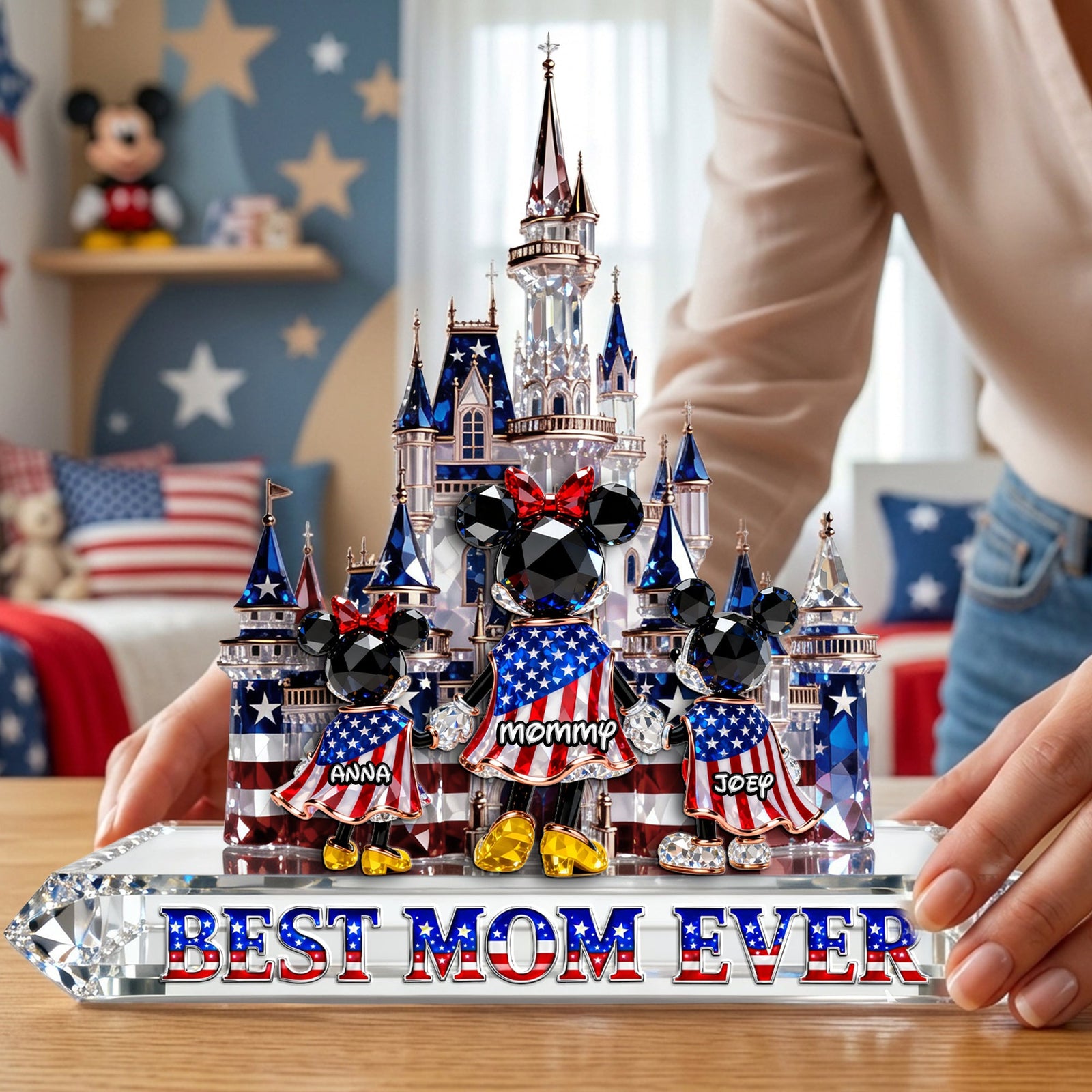 Best Mom Ever Acrylic Plaque - Personalized Gifts For Mom 03OHLU240326