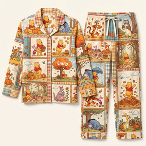 A Soft Autumn Pajama Set - Personalized Gifts 04qhta250826