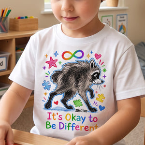 Meme Raccoon Shirt - Personalized Gifts for Autistic 05NATN010826
