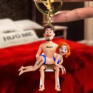Naughty Couple Keychain- Personalized Gifts For Couples 07ohqn160126