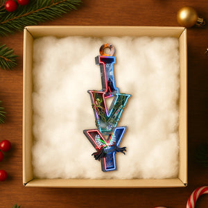 Cosmic Alphabet Ornament Personalized Christmas Gifts 05HYDT271025