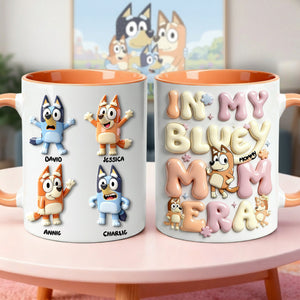 Adorable Characters Mom Era Accent Mug - Personalized Gifts For Mothers 03kilu240226