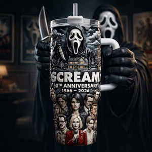 60th Anniversary 40oz Tumbler – Gifts For Horror Lovers 01palu120326