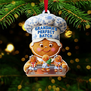 Personalized Gifts For Grandma Christmas Ornament 03pgta240925 - Ornament - GoDuckee