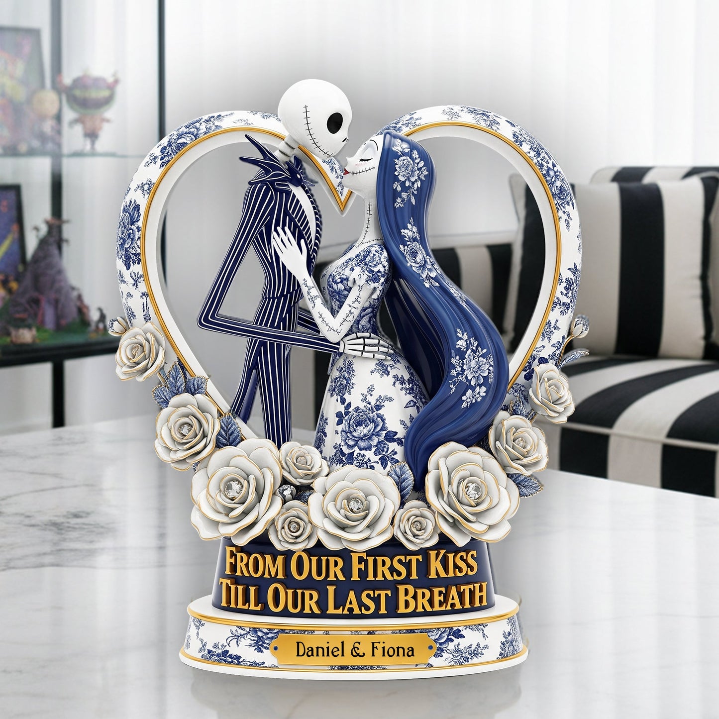 Ghoulmates Forever Acrylic Plaque - Personalized Christmas Gifts For Couples 05PGLU190925