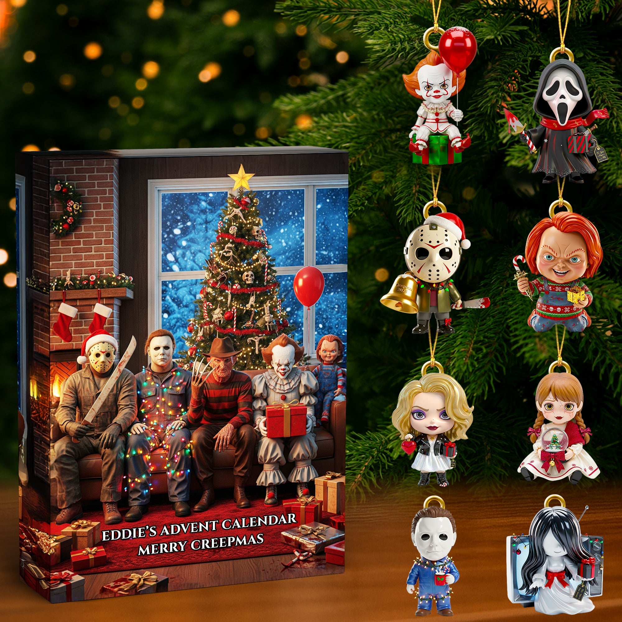 Horror Christmas Advent Calendar Blind Box Personalized Gifts For Movie Fans 05PGDT151025