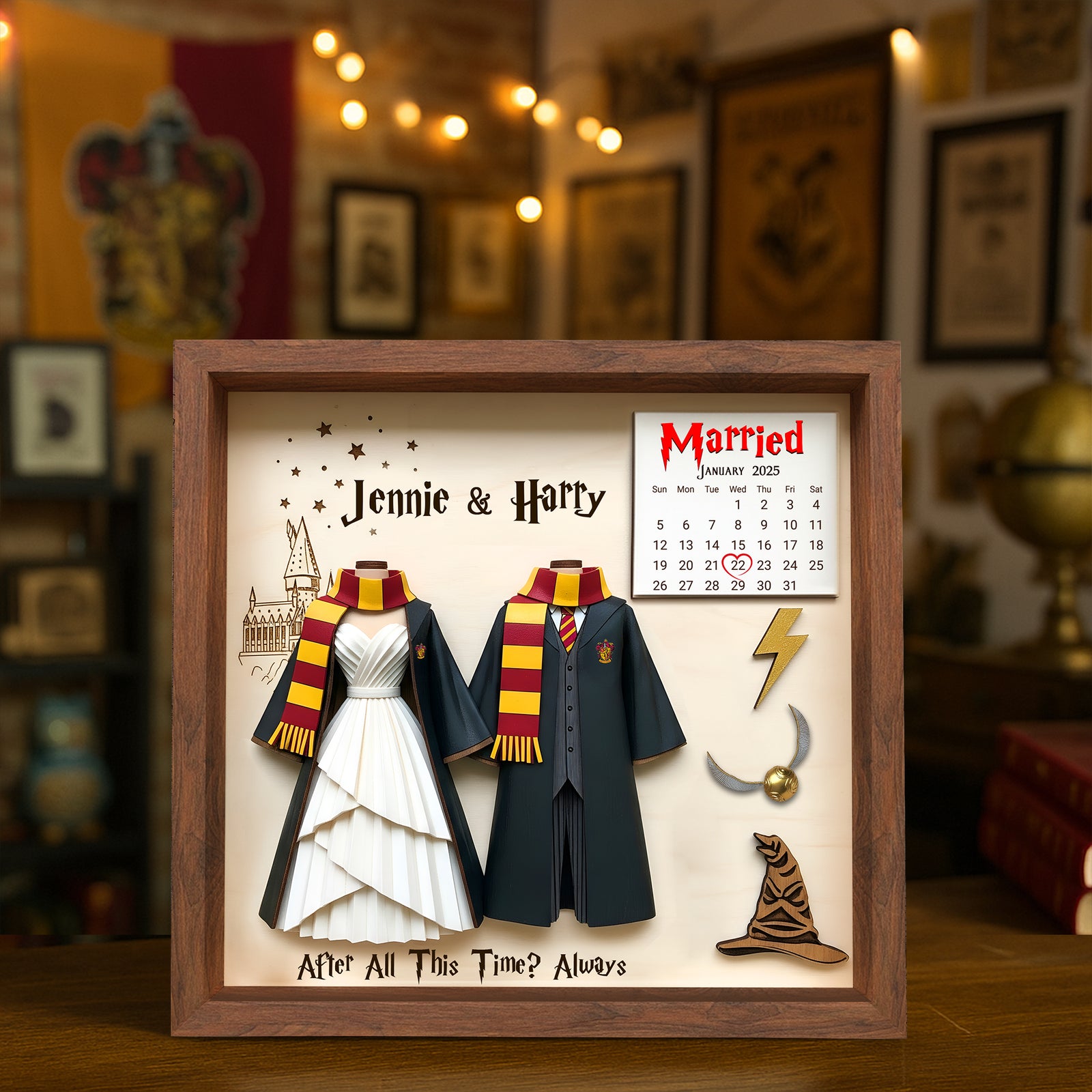 Magical Union Acrylic Plaque - Personalized Gifts For Couple 01NALU250625