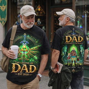 Legendary Adventure Dad Shirt - Personalized Gifts For Dads 03tylu050526