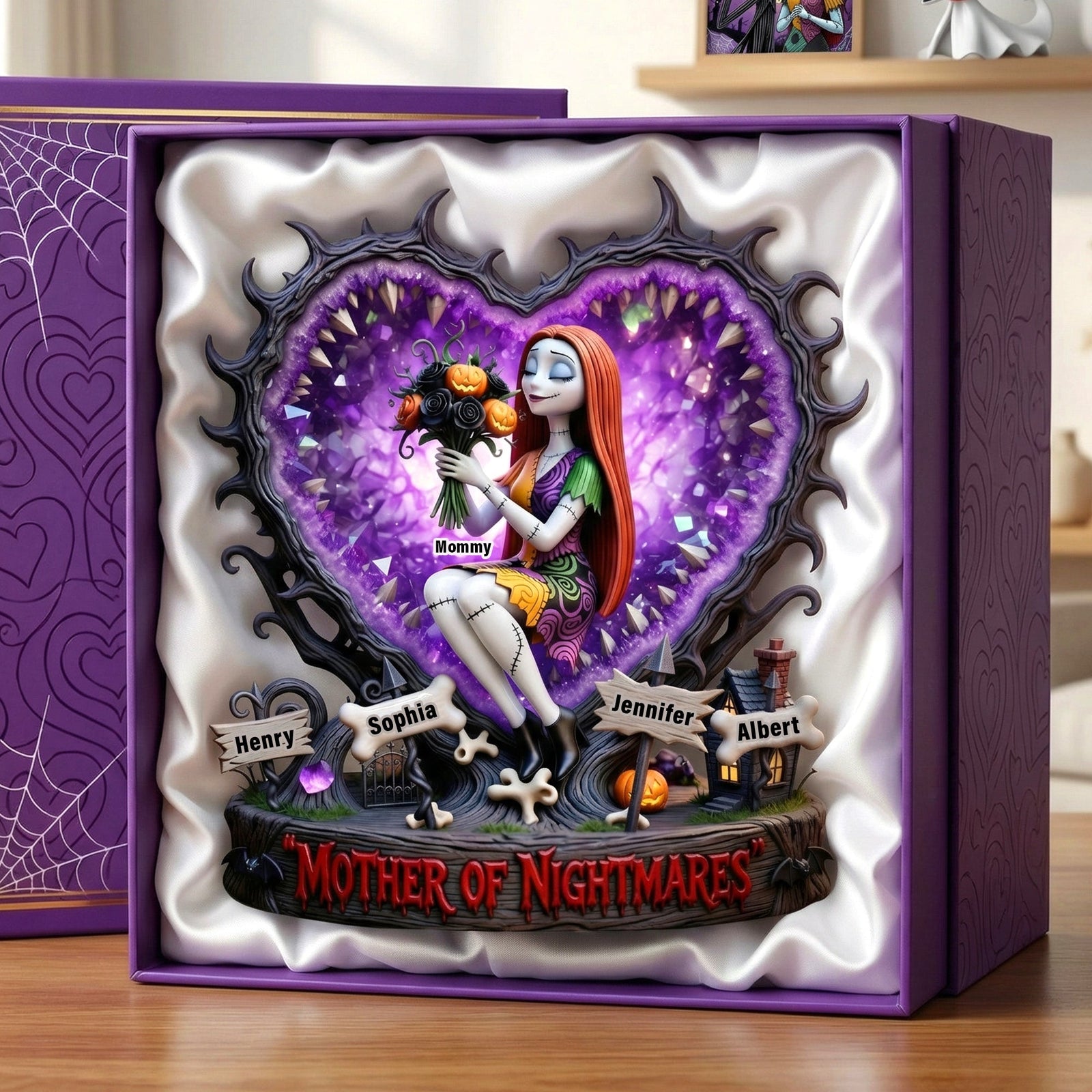 Horror Mom Acrylic Plaque - Personalized Mother's Day Gifts 02TYQN300326