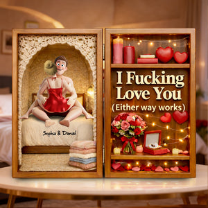 Sassy Couple Acrylic Plaque - Personalized Gifts For Couples 03OHLU020226