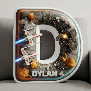 Universe Initial Pillow - Personalized Gifts 01HYDT101225