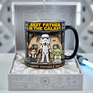 Best Universe Dad Magic Mug - Personalized Gifts For Dad 05OHLU160426