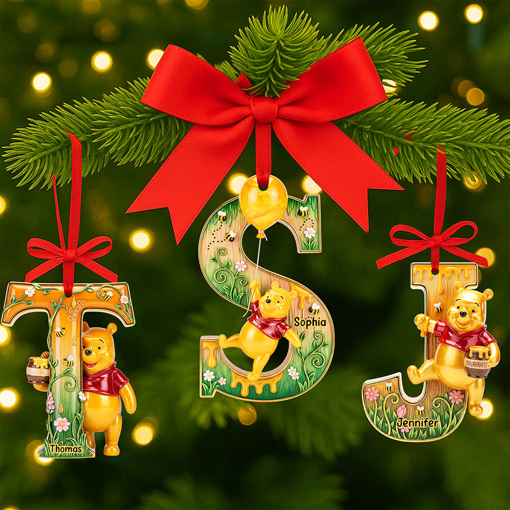 Festive Letter Keychain With Honey Jar – Custom Gift For Cartoon Fans 01napu190625