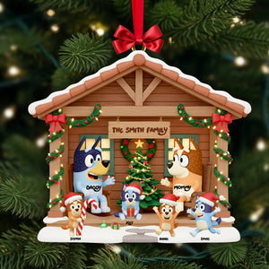 Joyful Family Together Ornament - Personalized Christmas Gift For Family 01NALU221025