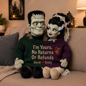 Immortal Couple Custom Shaped Pillow - Personalized Gifts For Couple 01qhdh030826