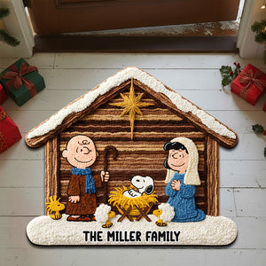 Personalized Christmas Gifts For Christian Family Doormat 07natn121125