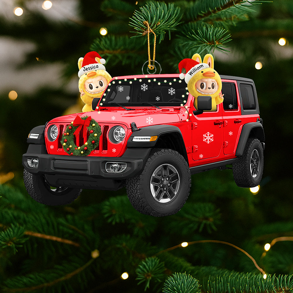 Monster Duck Off-road Christmas Ornament, Personalized Gifts For Off-road Lovers 03qhqn090925-Homacus