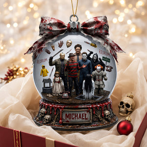Christmas After Dark Ornament - Personalized Gifts For Horror Lovers 05OHDT270826