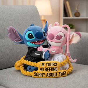 Cute Aliens Couple Shaped Pillow Personalized Gifts For 01natn101225