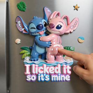 Naughty Couples Anti-collision Acrylic Fridge Magnet - Personalized Gifts For Couples 01pglu220626