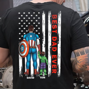 Best Dad Ever Personalized Shirt, Gift For Father's Day - Shirts - GoDuckee