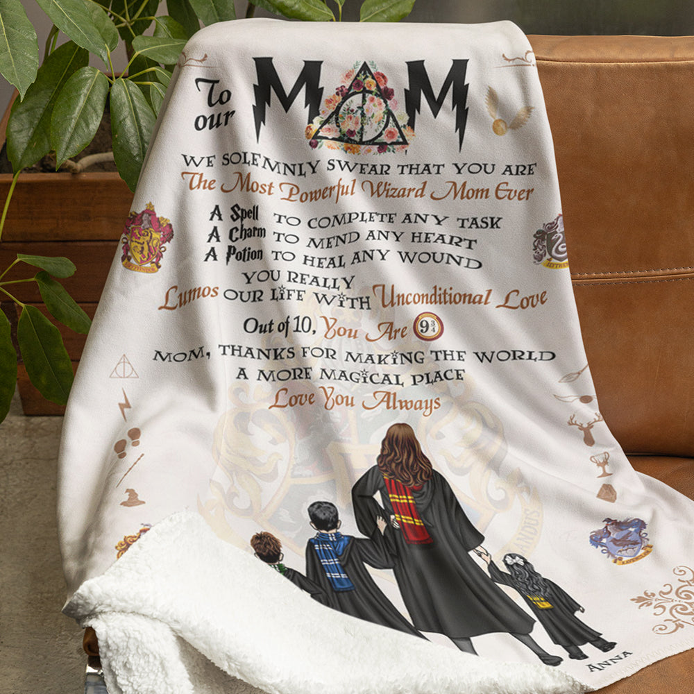 Personalized Gifts For Mom Blanket 02HUDT170424TM-Homacus