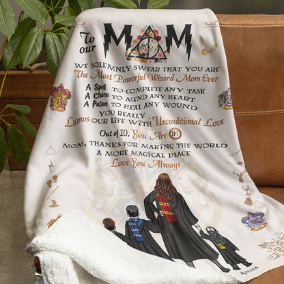 Personalized Gifts For Mom Blanket 02HUDT170424TM-Homacus