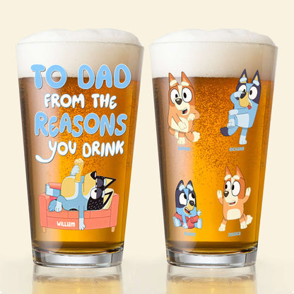 Personalized Gifts For Dad Beer Glass 03qhqn080524-Homacus