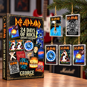 Def Leppard Blind Box - Personalized Gifts For Rockband Fans Christmas Advent Calendar Blind Box 02HUQN271026