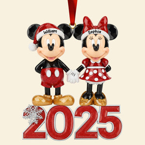 Funny Holiday Acrylic Ornament - Personalized Gifts For Couple 09hyqn201125