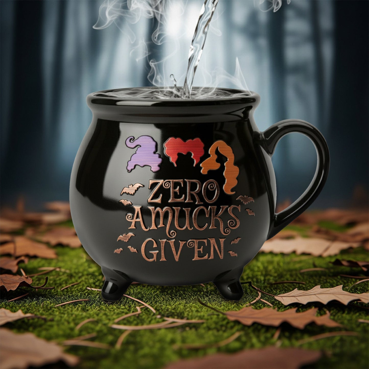 Badass Witch Cauldron Mug, Personalized Gifts For Witch Lovers 03qhmg050925