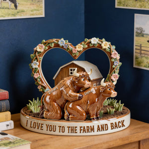 Cow Couple Farm Acrylic Plaque – Personalized Gifts For Couple 03ohqn311225