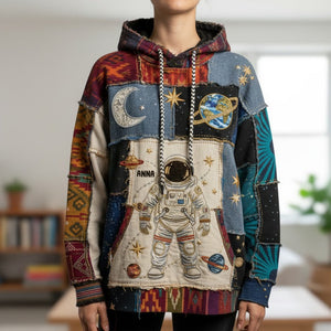 Bohemian Astronaut Hoodie Personalized Gifts For Space Lovers 01patn251125