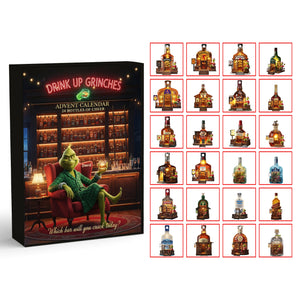 Festive Alcohol Bar Advent Calendar Acrylic Blind Box, Personalized Gifts For Drinkers 03QHQN211025