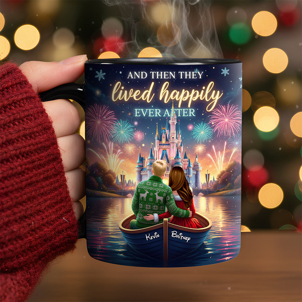 Couple Forerver Love Mug Personalized Gifts For Couple 02HUDT241125