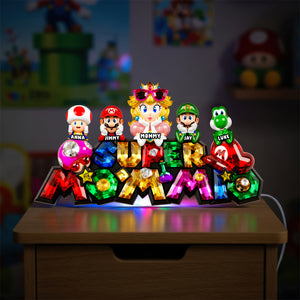 Pixel Mom Light Box - Personalized Gifts For Moms 02HUDH150426