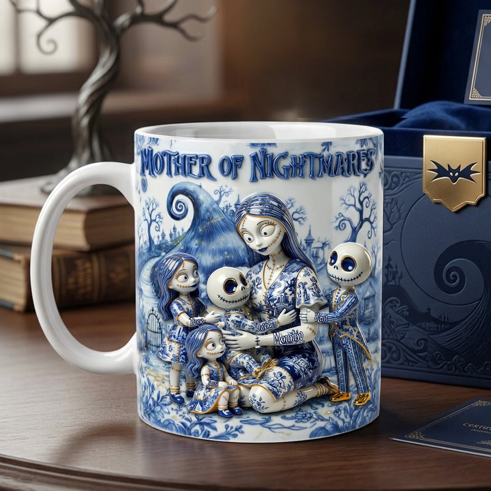 Mama Of Moonlit Mischief Coffee Mug - Personalized Gifts For Moms 03OHLU090426