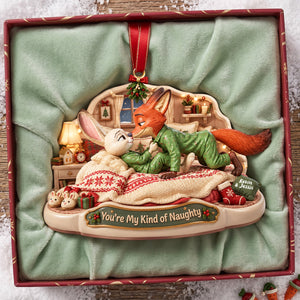 Furry Naughty Couples Acrylic Ornament - Personalized Christmas Gifts For Couples 04ttta140926