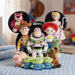 Cute Characters Pillow  - Personalized Gifts 06naqn121225